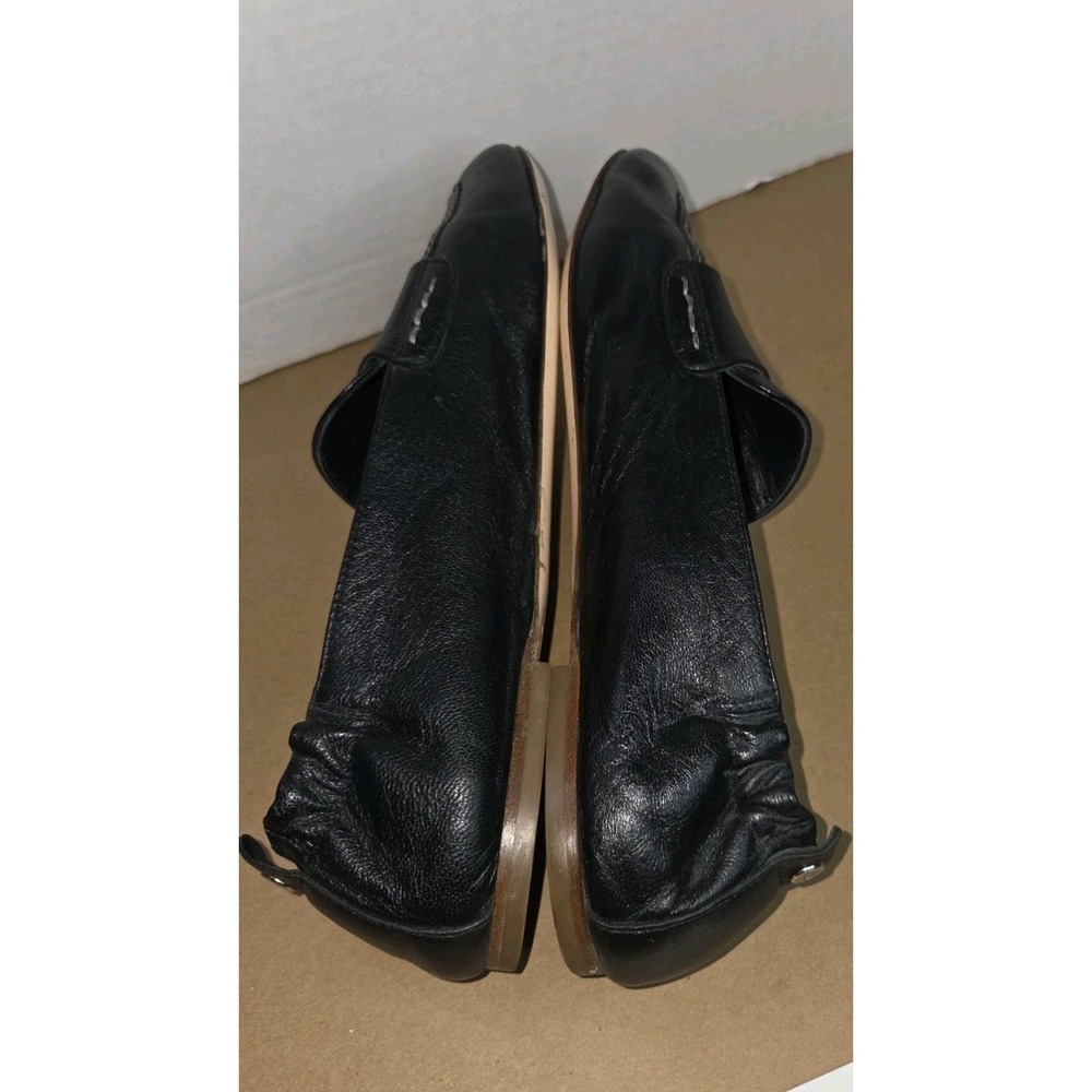 AGL Mara Black Leather Womens Casual Moccasins Shoes Size 39.5/ 9.5 - Picture 7 of 11